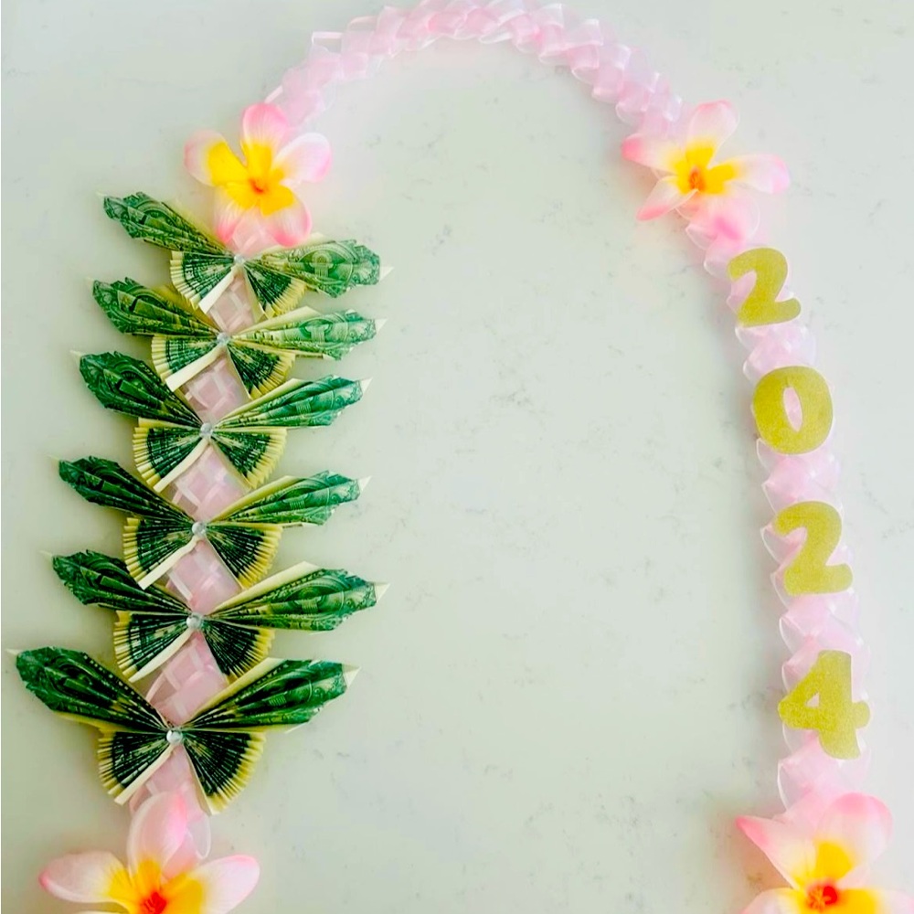 Graduation money lei-OPEN lei